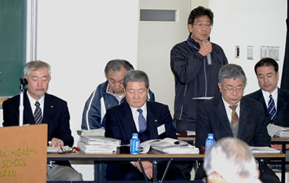 統括実行事務局席