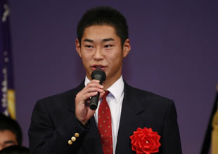 花巻信用金庫に内定した山田君