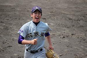 尻上がりに調子を上げ,気合が入る細川選手