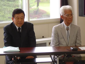 遠方から駆けつけられたご来賓の玉田先生と森先生
