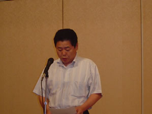 高橋副会長が開会あいさつ