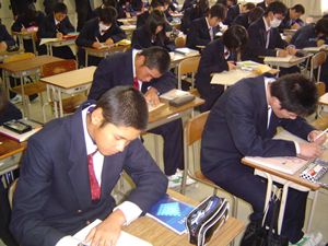 生徒の取り組み姿勢